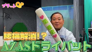 【プチットQP】腰痛解消器具！？AZASドライバット！