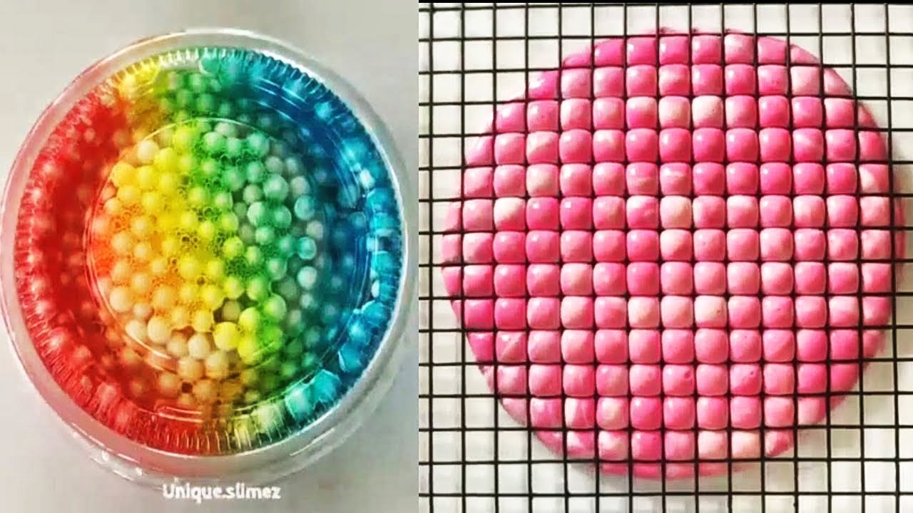 Extremely Satisfying Slime Pressing Asmr