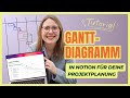 Projektplanung in Notion mit Gantt Diagramm: Termine und Meilensteine | step-by-step Tutorial
