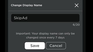 How to change display name in Roblox [Mobile]