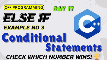 C++ else if ladder Statement || Example 3 || CodeXMath