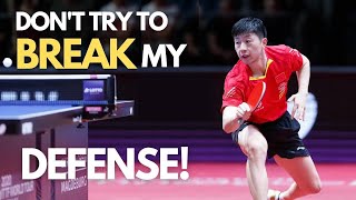 Watch Ma Long Use His Signature Defense to Stun Opponents!