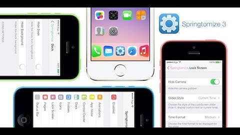 Springtomize 3: best settings (iPhone)