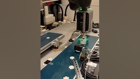Pick and place application using encoder latches and i4H Omron robot