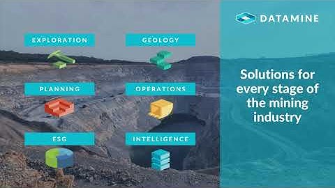 Datamine Corporate Video