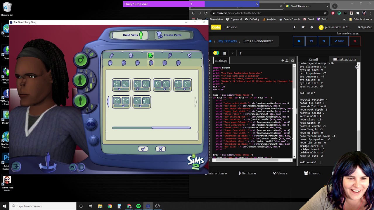 The Sims 2 Asylum Challenge Part 1 (Streamed 07/05/2020)
