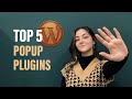 The 5 best popup plugins in wordpress
