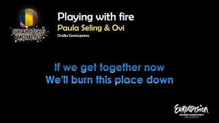 Paula Seling & Ovi - "Playing With Fire" (Romania) - [Karaoke version]