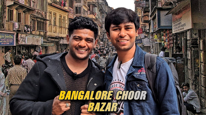 Bangalore chor bazaar full detail video A to z branded and local products in wholesale prices