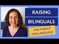 Raising Bilinguals: One Parent One Language Method