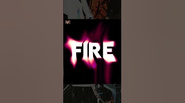 Fire Effect in Adobe Photoshop Tutorial For Beginners #photoshop #graphicdesign