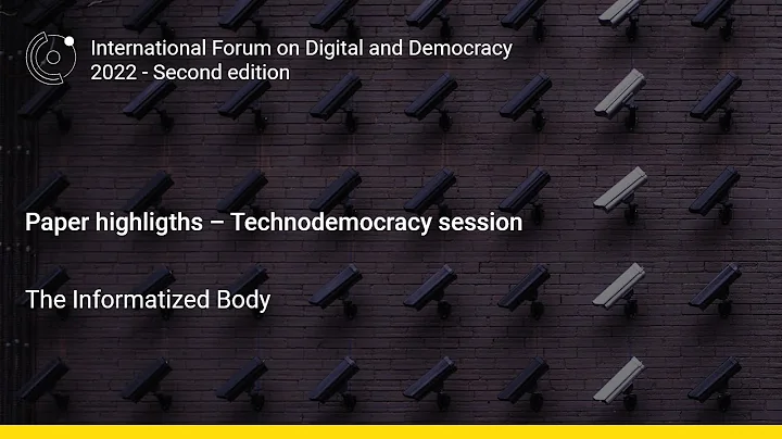 IFDaD 2022 Best Paper Award - Technodemocracy session - Paper 2