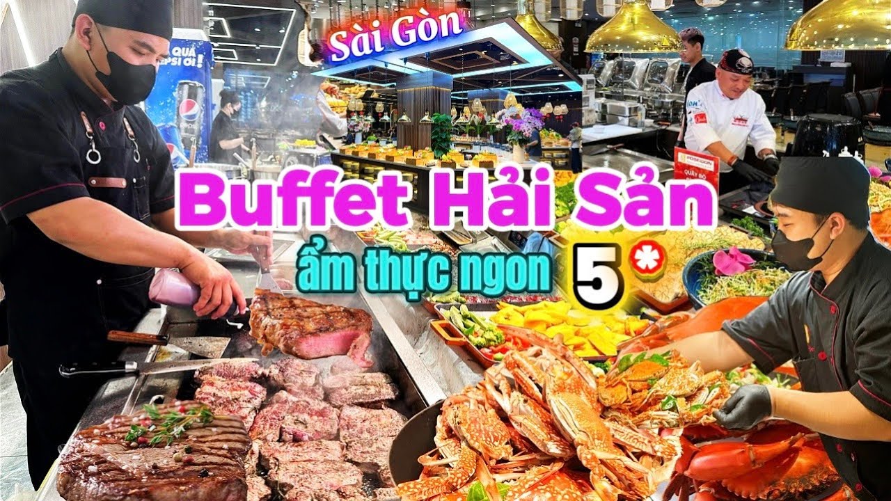 1059. Ăn Cua Ghẹ thả ga thịt bao chắc tại hệ thống Buffet Hải Sản Poseidon lớn và đẹp nhất Sài Gòn