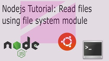 05 Nodejs Tutorial for Beginners: Read files using file system module