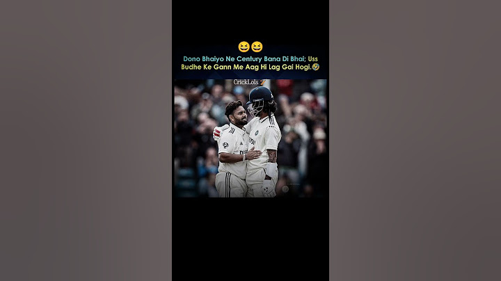 PANT & RAHUL SMASH CENTURIES! 🔥