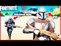 Pase 10 Minutos FINGIENDO ser *MANDALORIAN* en FORTNITE! 🤣🤣🔥 [BROMA ÉPICA]