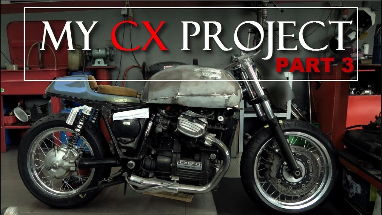 Cafe Racer (Honda CX 500/ CX 650 by RACER TV) Part 3 - YouTube