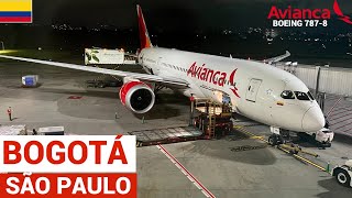 BOGOTA X GUARULHOS - BOEING 787-8 DA AVIANCA - TRIP REPORT