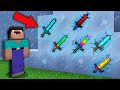 Minecraft NOOB vs PRO: HOW NOOB UNFREEZE THIS SUPER RAREST SWORD IN ICE? Challenge 100% trolling