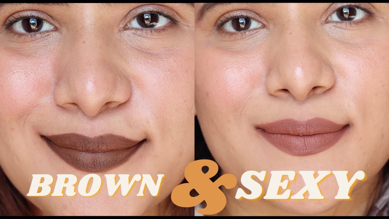 Motivering ring Bogholder My Top 10 BROWN LIPSTICK shades, Perfect for Winters | DrSmileup| - YouTube