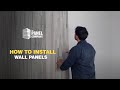 How to install wall panels  the panel company