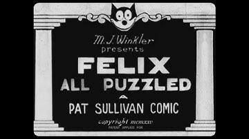 Felix the Cat | All Puzzled | 1925