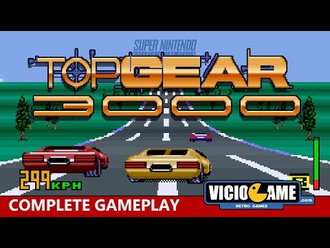 🎮 Top Gear 3000 (SNES) Complete Gameplay