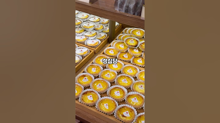 대전 찐토박이가 추천하는 성심당 케익부띠끄 메뉴 8가지 #성심당
