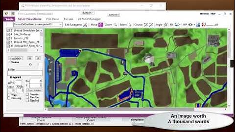 FS15 Working with New CoursePlay Editor