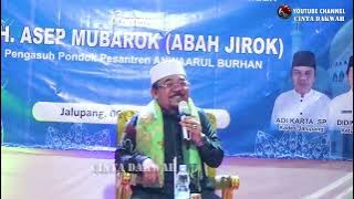 CERAMAH LUCU KH ASEP MUBAROK TERBARU DI DESA JALUPANG