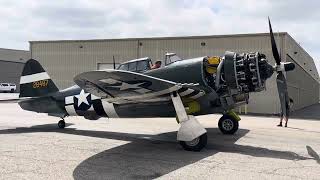 P-47 Engine Run Planes Of Fame Museum