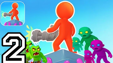 Z Bunker 3D - Gameplay Walkthrough Part2 Outlast The Endless Horde Android