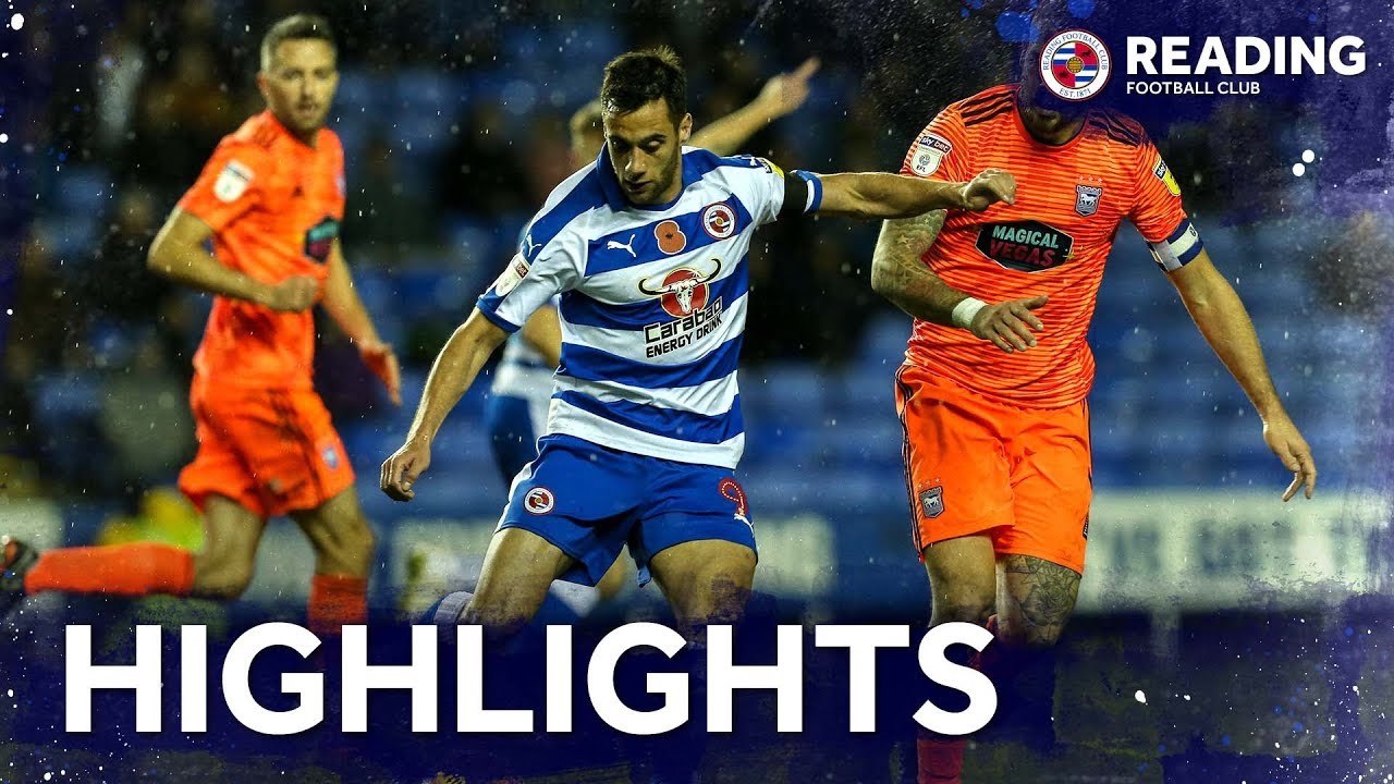 football score 2-minute review | Reading 2-2 Ipswich Town | Sky Bet Championship | 10th November 2018