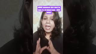JKBOSE release 2025 Class 11 & 12 Annual Exam Date Sheet | Latest News Update #JKBOSE #News