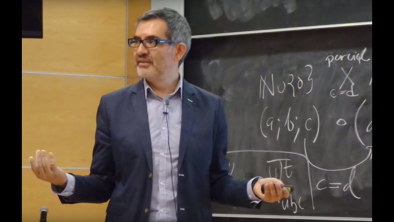 Teorías de cuerdas y topología algebraica (Ernesto Lupercio) YouTube