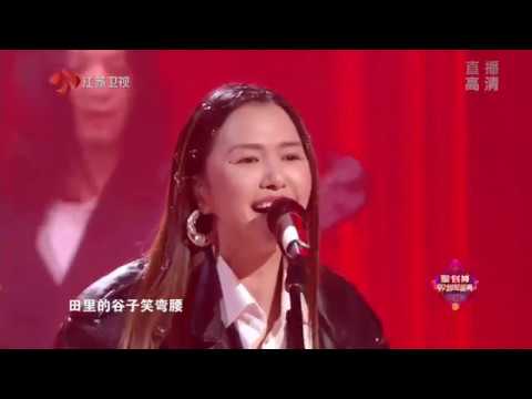 【99聚划算盛典】谭维维霸气开嗓演唱【给你一点颜色+乌兰巴托的夜】震撼全场！