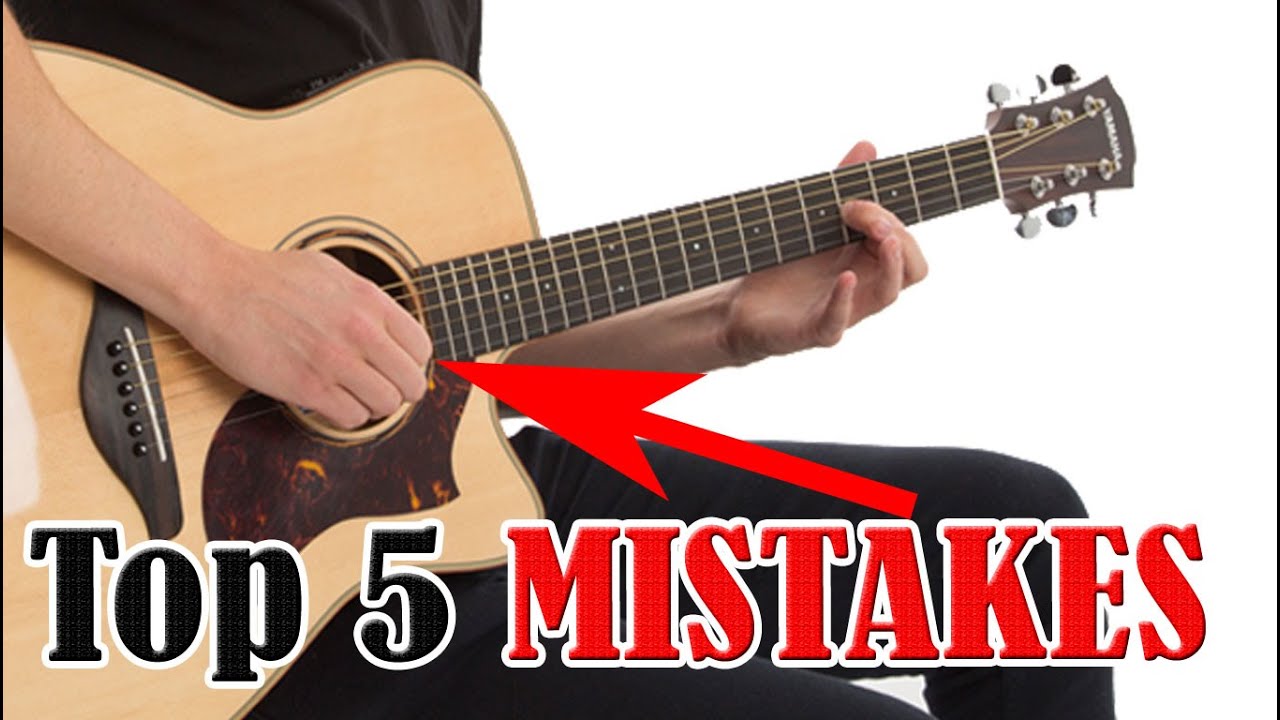 5 Mistakes Beginners Make When Learning Guitar Online Youtube