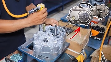 How 70CC Motorcycle Engines Are Assembled