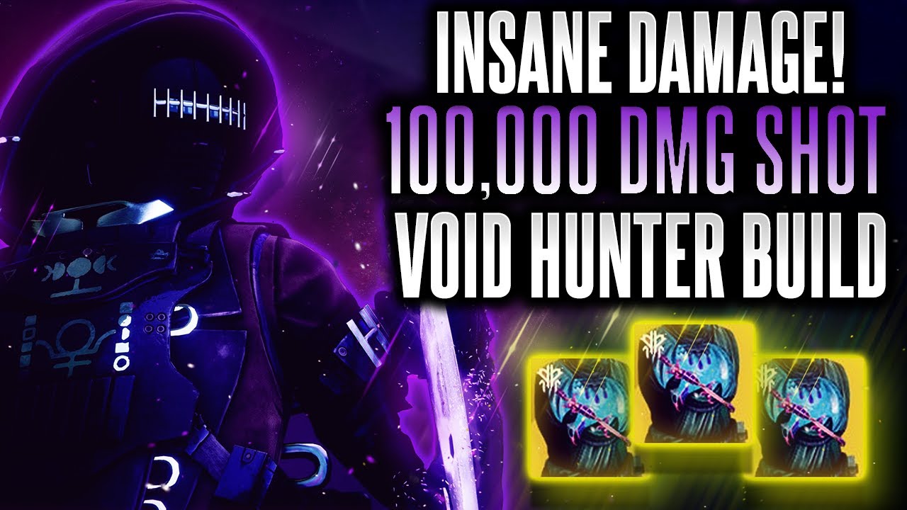 100,000 DAMAGE PER SHOT! Best Void Hunter Build