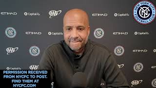 Pascal Jansen Pre-Match Press Conference - NYCFC vs Vancouver 4/10/26