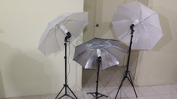 Emart 600W Photography Photo Video Portrait Studio Day Light Umbrella Continuous Lighting Kit