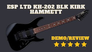 Demoreview Esp Ltd Kh-202 Blk Kirk Hammett