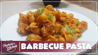 How to make barbeque pasta