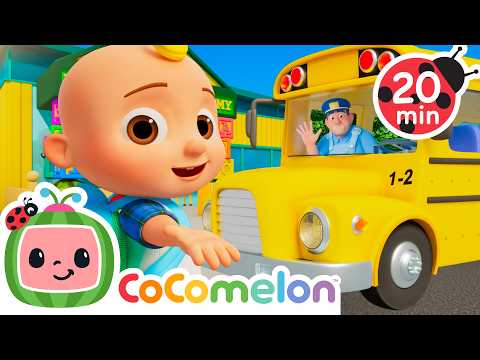 Back To School Bus 🚌 🍉 CoComelon - JJ's Baby Songs 🎶