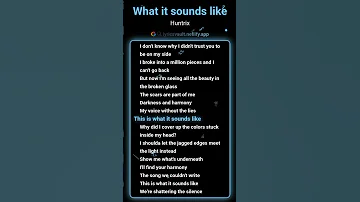 Huntrix What It Sounds Like Lyrics Sing Along Vibes 