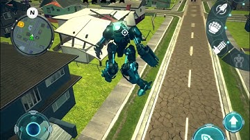 Car Simulator 2 - Car Driving Simulator - Fighting Robot 🤖 Car Chase 2018 - Android ios Gameplay