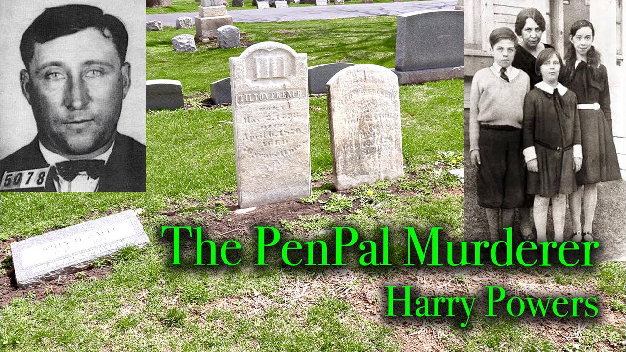 ⁣HARRY POWERS - The PenPal Killer of Women & Children. Town of Maine Cemetery in Park Ridge, Illi