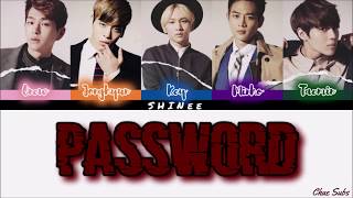 SHINee (シャイニー) – Password [Color Coded Lyrics KanIRomIGer]