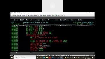 #Mainframe-Cobol-String-functions