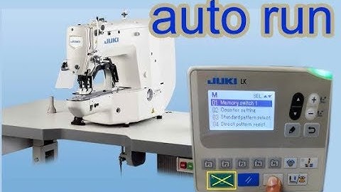 Juki Lk 1900 A Auto program